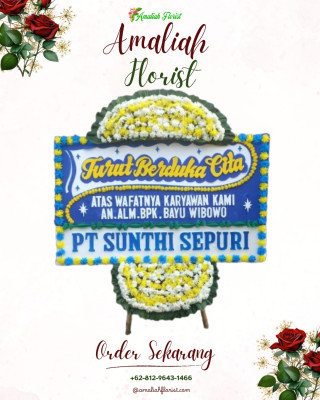 Papan Bunga Duka di Sekarwangi